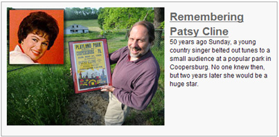 Patsy Cliine - Playland Park - Coopersburg PA