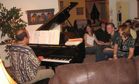 Joe Lazorik on Piano - In-Home Entertainment